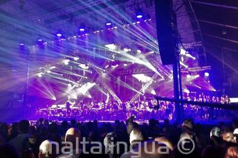 Rockkonzert Symphonie in Malta
