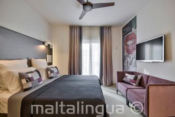 Doppelzimmer im Hotel Valentina Malta