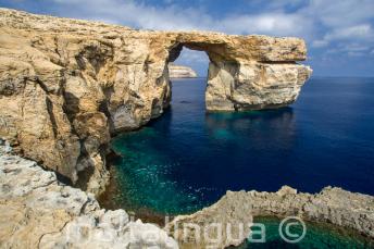 Sicht auf das the Azure Window auf Gozo