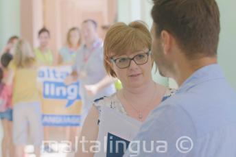 Maltalingua Belegschaft im Schülersprachreisen Sommercampus